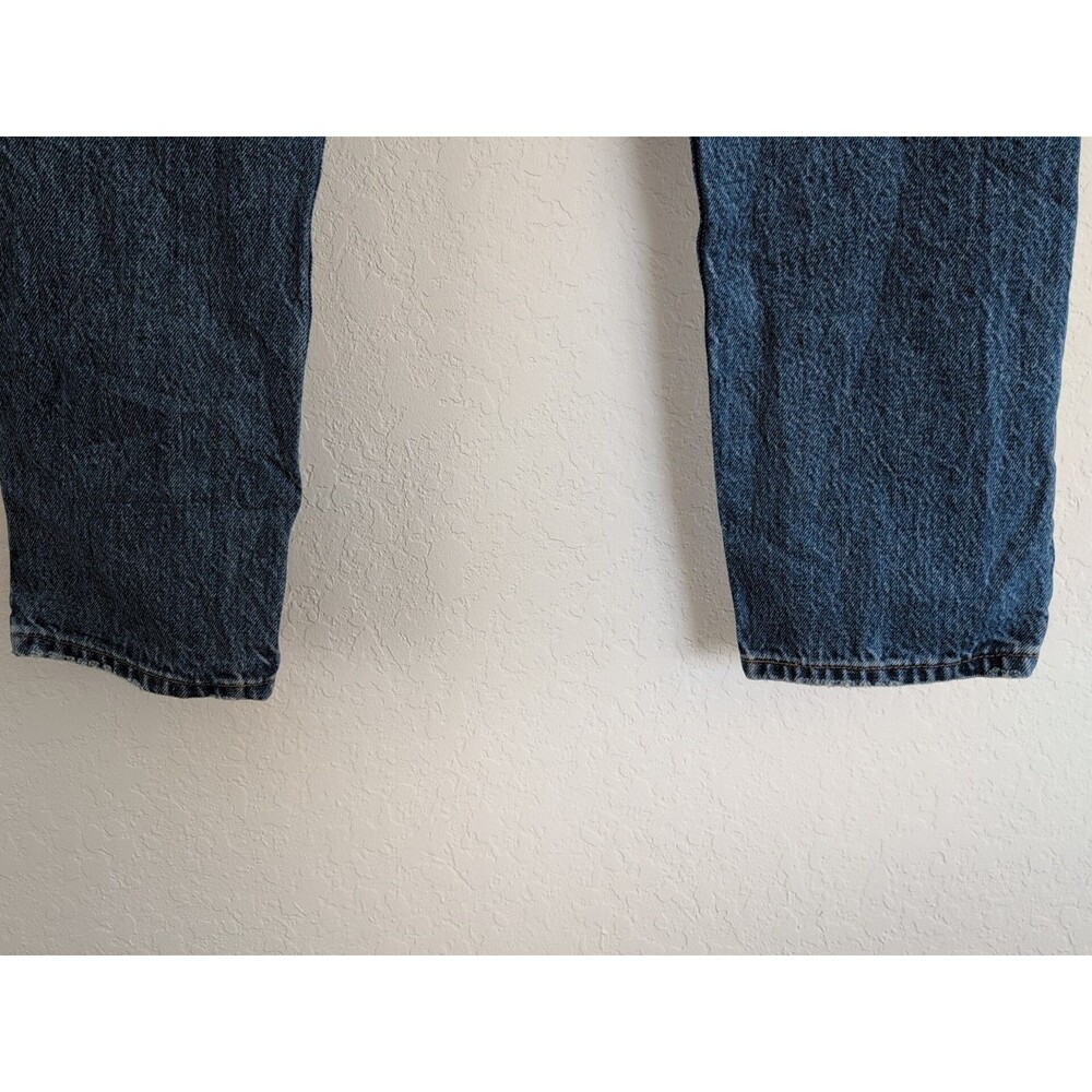 Levi’s 501 Original Crop Distressed Button Fly Jeans - Size 23x26 - Picture 11 of 11
